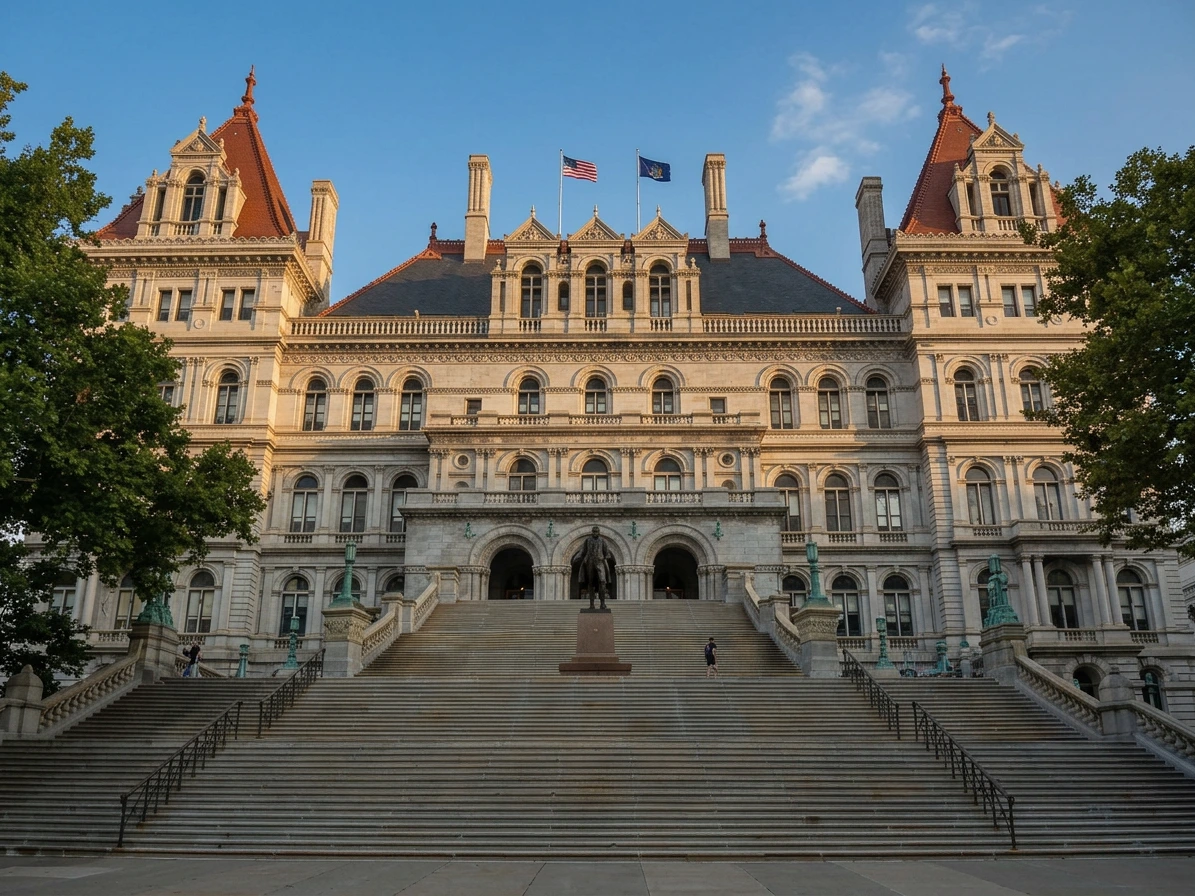 Capitole de l'État de New York à Albany