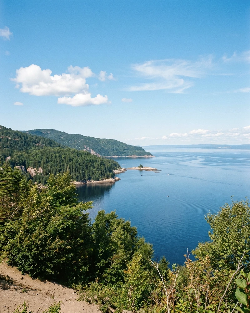 📍 Baie Éternité, entrée ouest du Parc national du Fjord-du-Saguenay