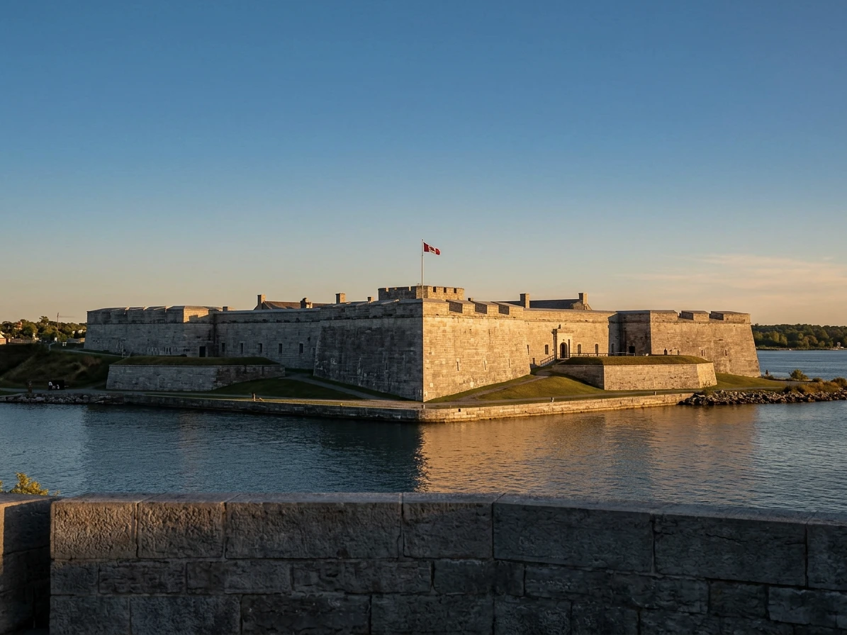 Fort Henry à Kingston, forteresse de pierre classée UNESCO surplombant le Saint-Laurent