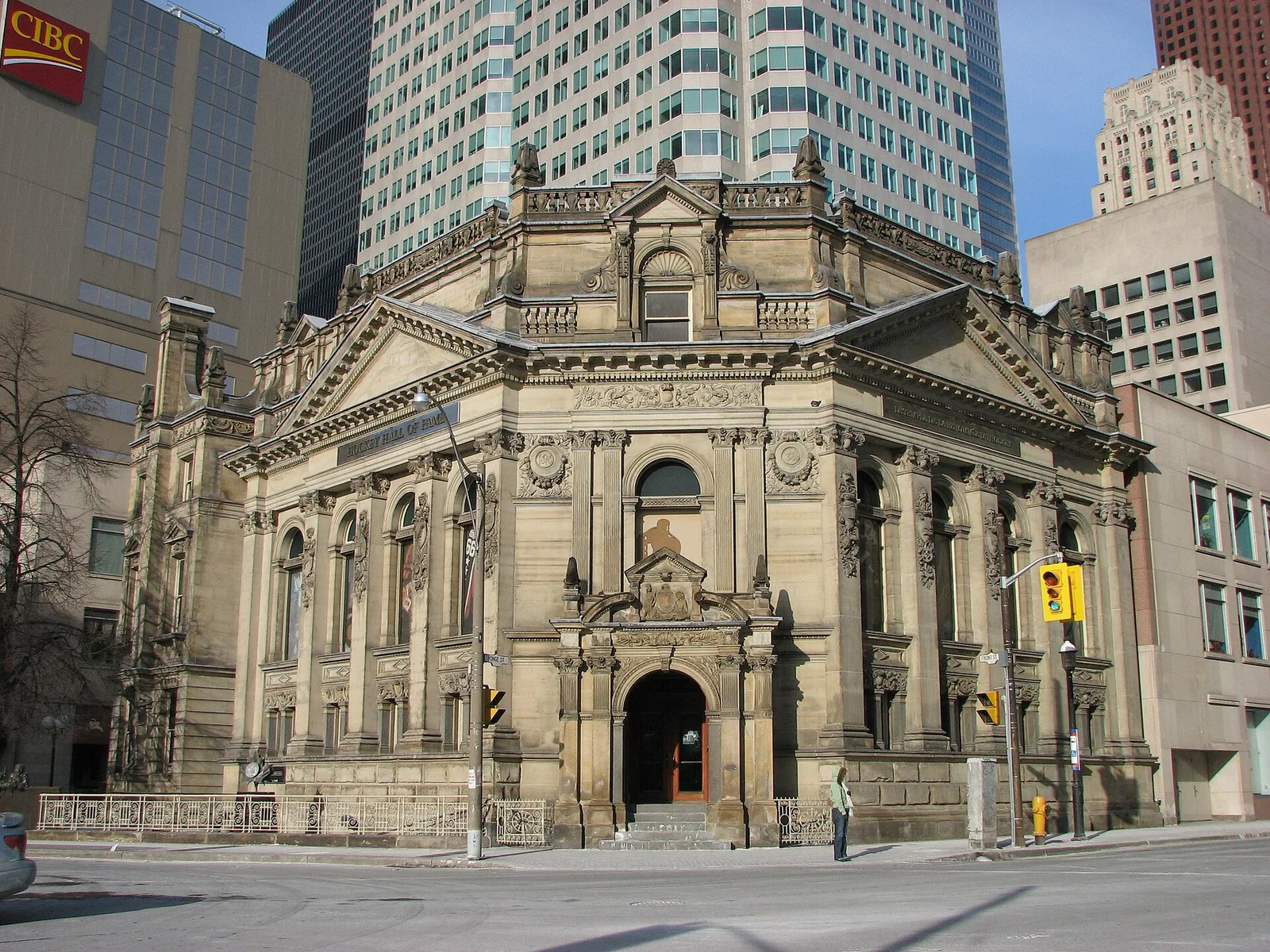 Hockey Hall of Fame de Toronto, façade historique
