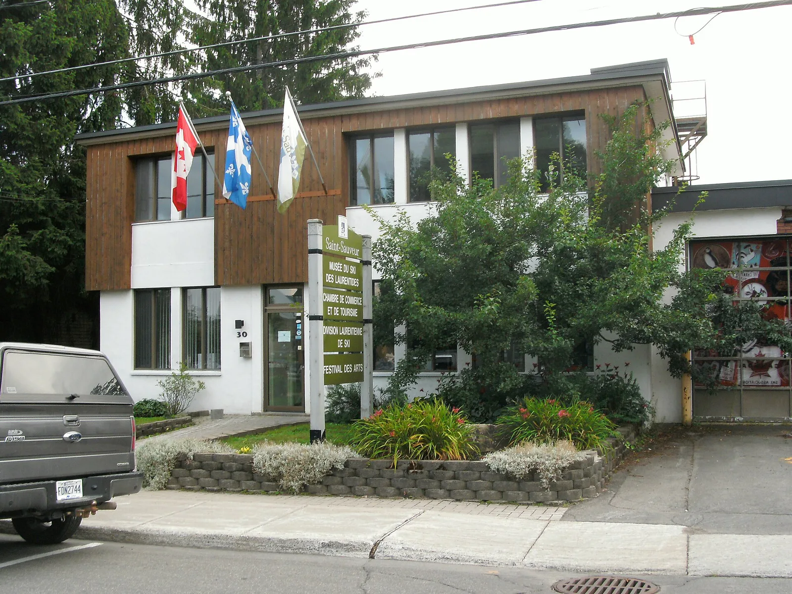 Saint-Sauveur Laurentides, Musée du ski sur la rue principale