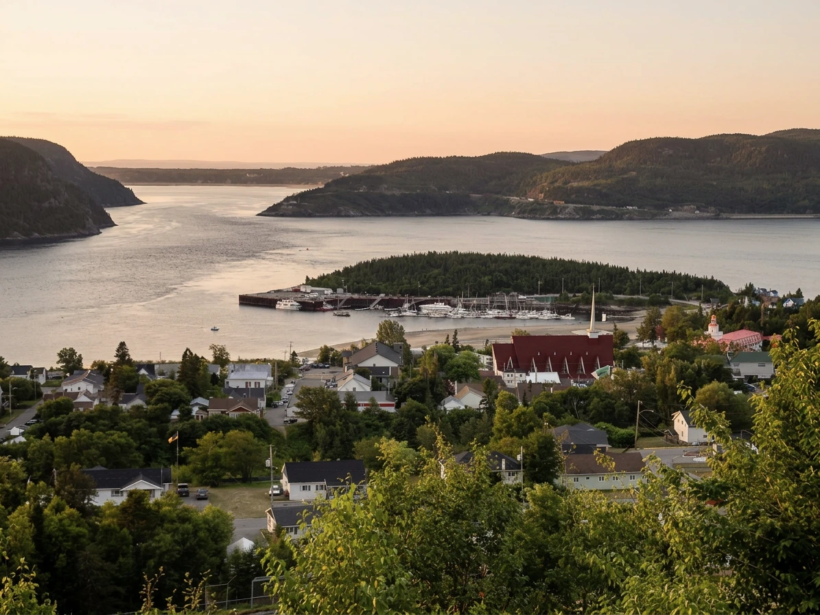 Embouchure du fjord du Saguenay et baie de Tadoussac, Côte-Nord