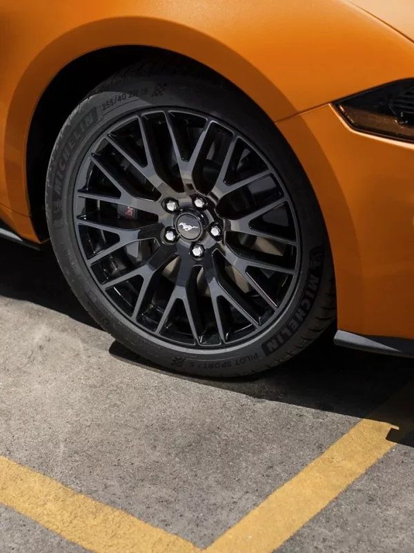 ford mustang orange